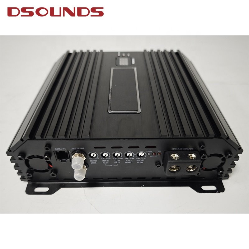 New Design of Brazilian Style Car Amplifier 3000Wrms Digital Monoblock Car Amplifier for Car Audio Speaker