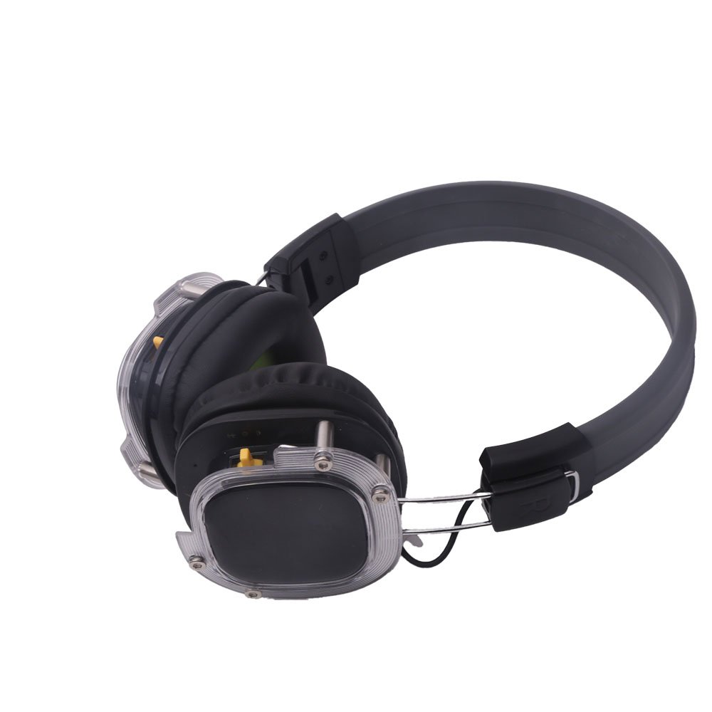 F8B Free Samples Custom Logo Silent Disco Headphones Wireless Headset With 1 Transmitter 500m Distance