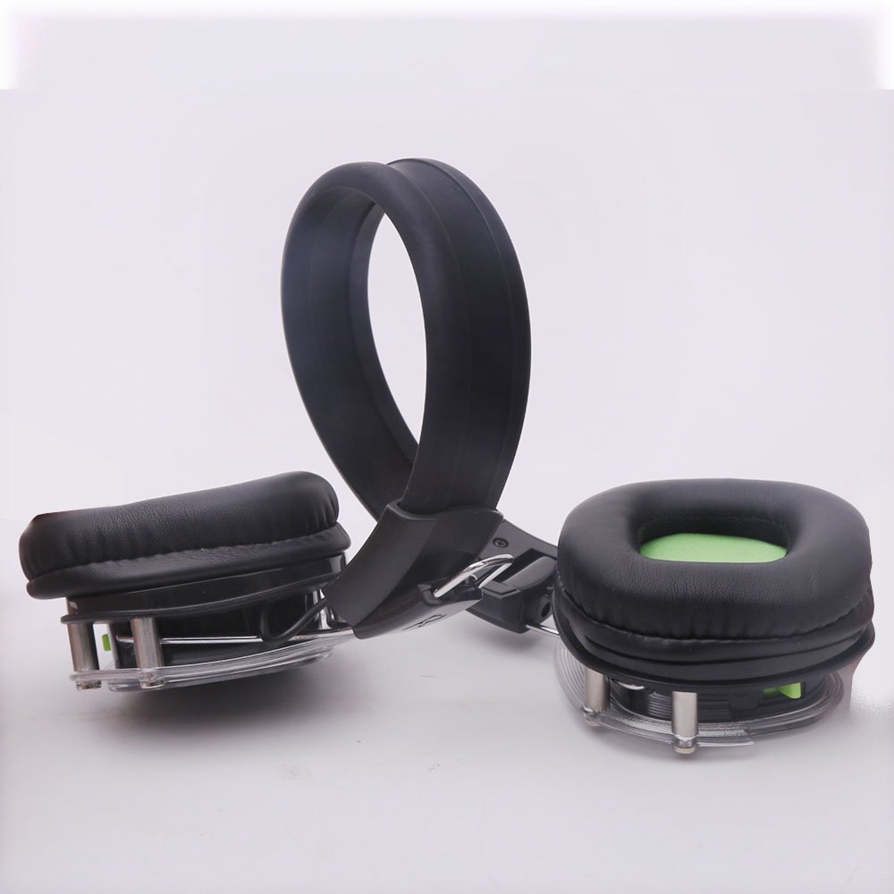 F8B Free Samples Custom Logo Silent Disco Headphones Wireless Headset With 1 Transmitter 500m Distance