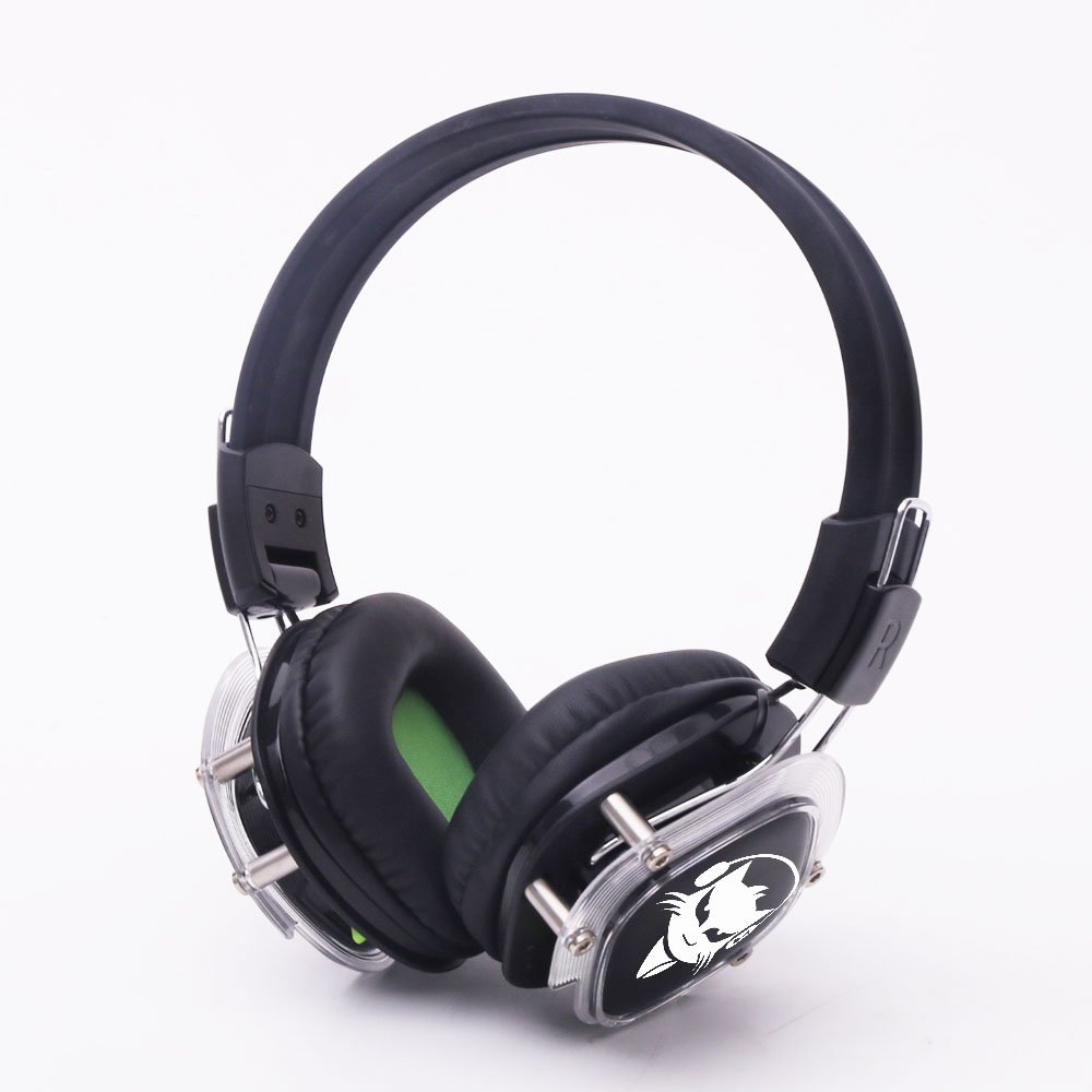 F8B Free Samples Custom Logo Silent Disco Headphones Wireless Headset With 1 Transmitter 500m Distance