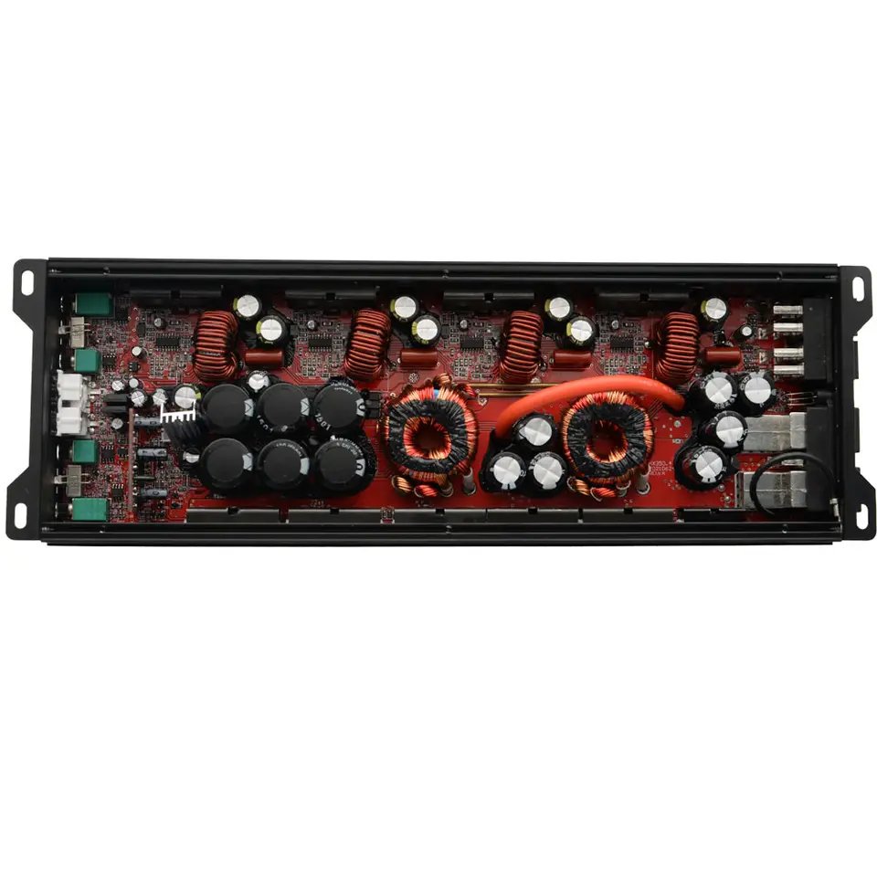 Hot Sales Professional Car Audio Amplifier 4 Channels Class D 350 Watts Car Amplifier High Power Digital Amplifier