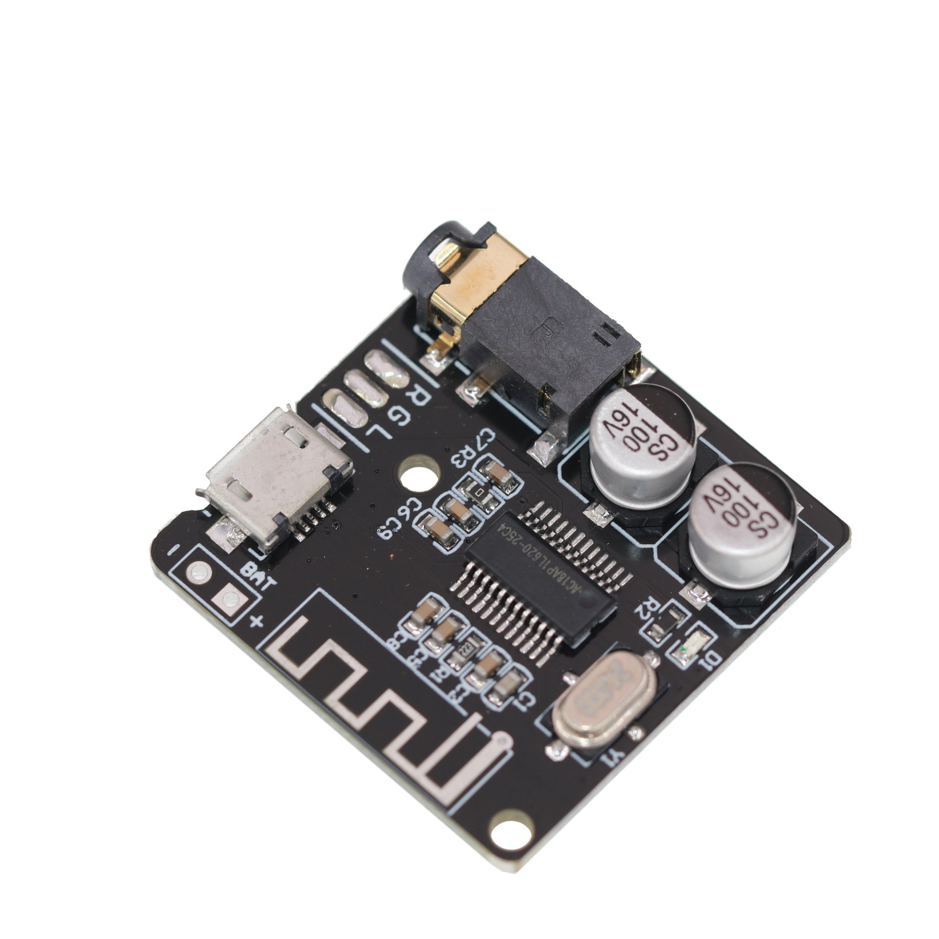 DIY Bluetooth 5.0 Audio Receiver Module MP3 Bluetooth Decoder Board for Car Speaker Audio Amplifier 4.1