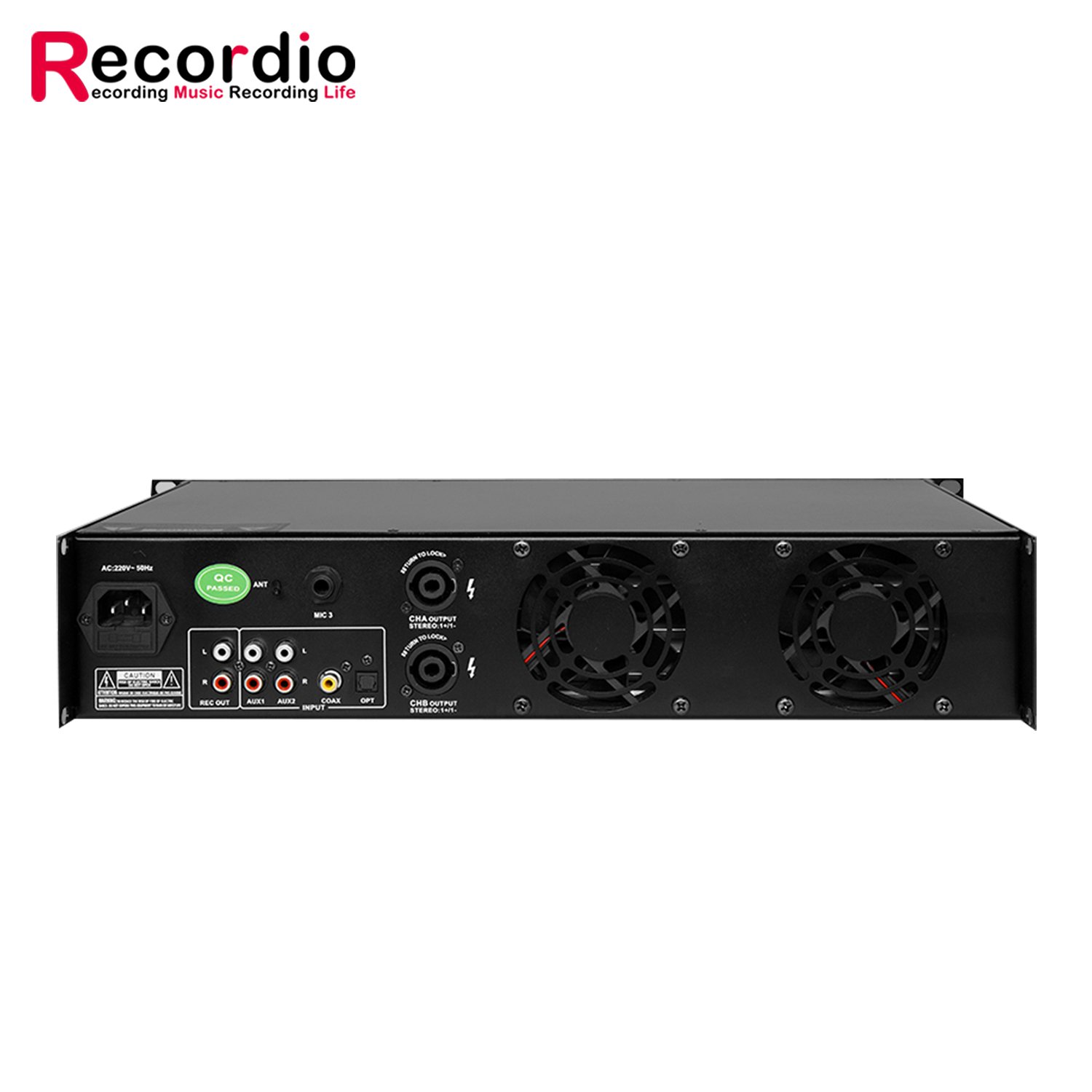 GAP-PA250 BT Home Audio Power Amplifier Stereo Receiver Speaker Selector Radio USB Headphone for Home Entertainment System