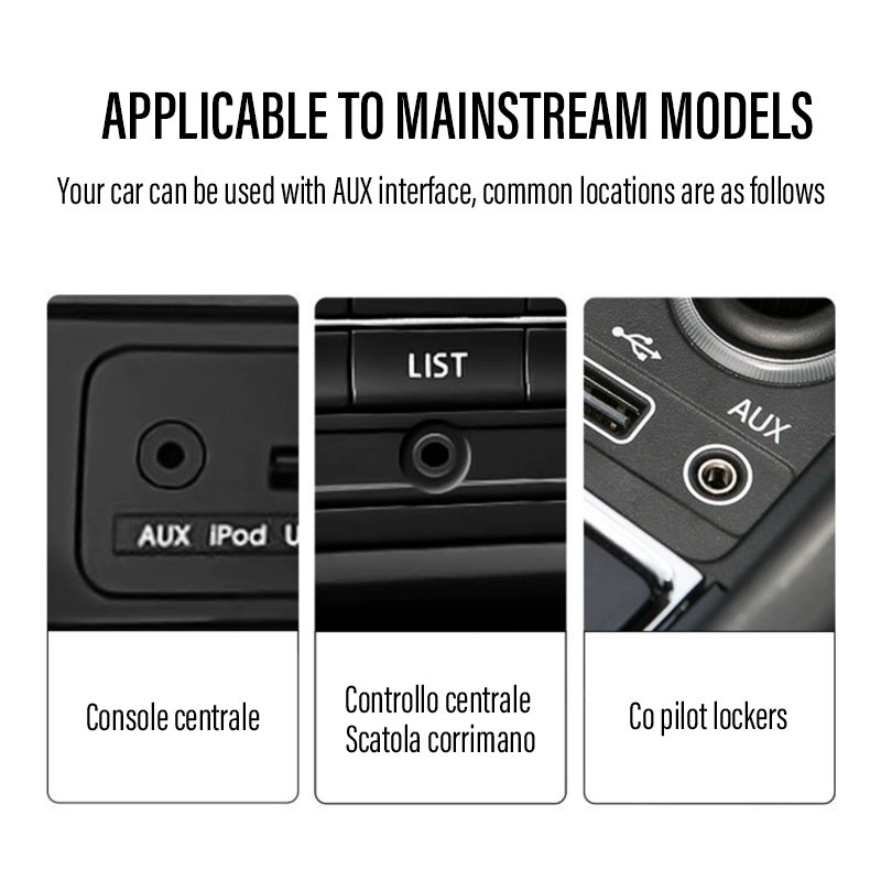 High Quality 3.5mm Aux Cable Male to Male Car Audio Cable for Mobile Phone/Headphone/Speaker/Amplifier/PC/Flat/MP3/MP4