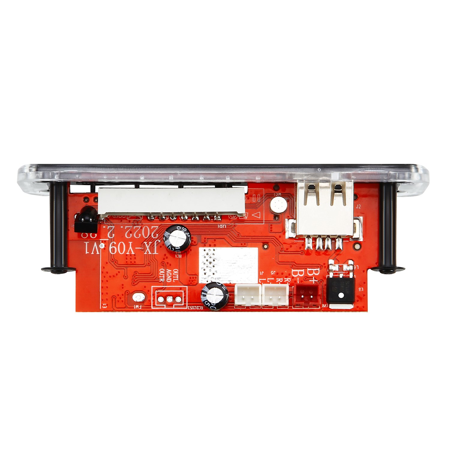 40W/20W Amplifier MP3 Player Module Bluetooth 5.0 Decoder Board 12V Car FM Radio Module Handsfree Wireless Card Audio Recording