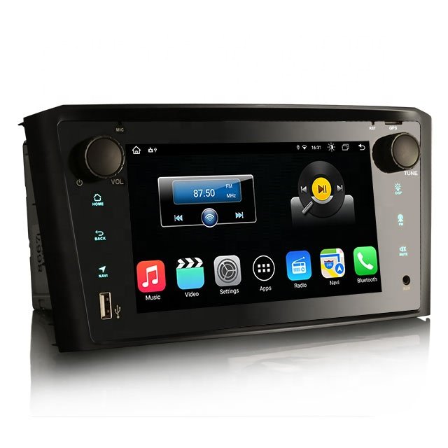 Erisin ES8807A 7 Inch Android 12.0 Wireless CarPlay 4G TPMS DAB DSP Car Radio for TOYOTA AVENSIS