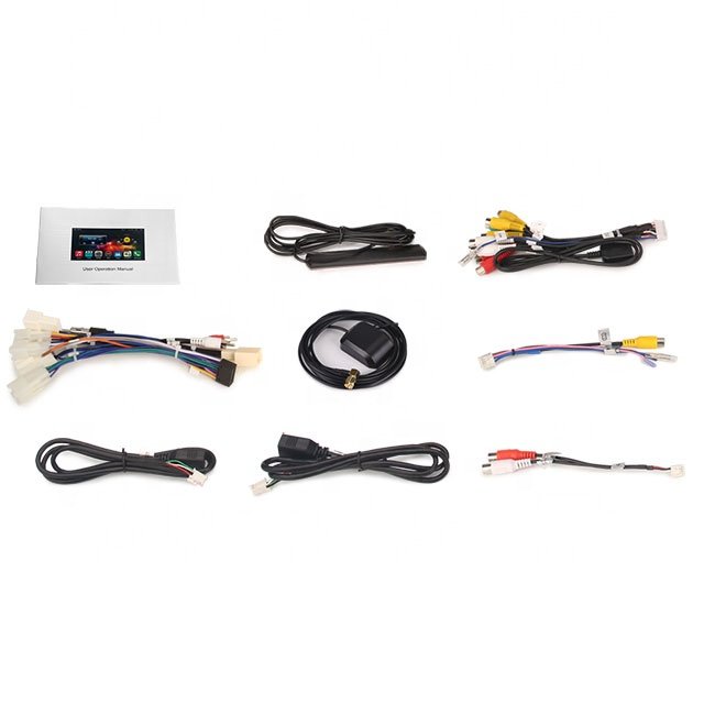 Erisin ES8807A 7 Inch Android 12.0 Wireless CarPlay 4G TPMS DAB DSP Car Radio for TOYOTA AVENSIS