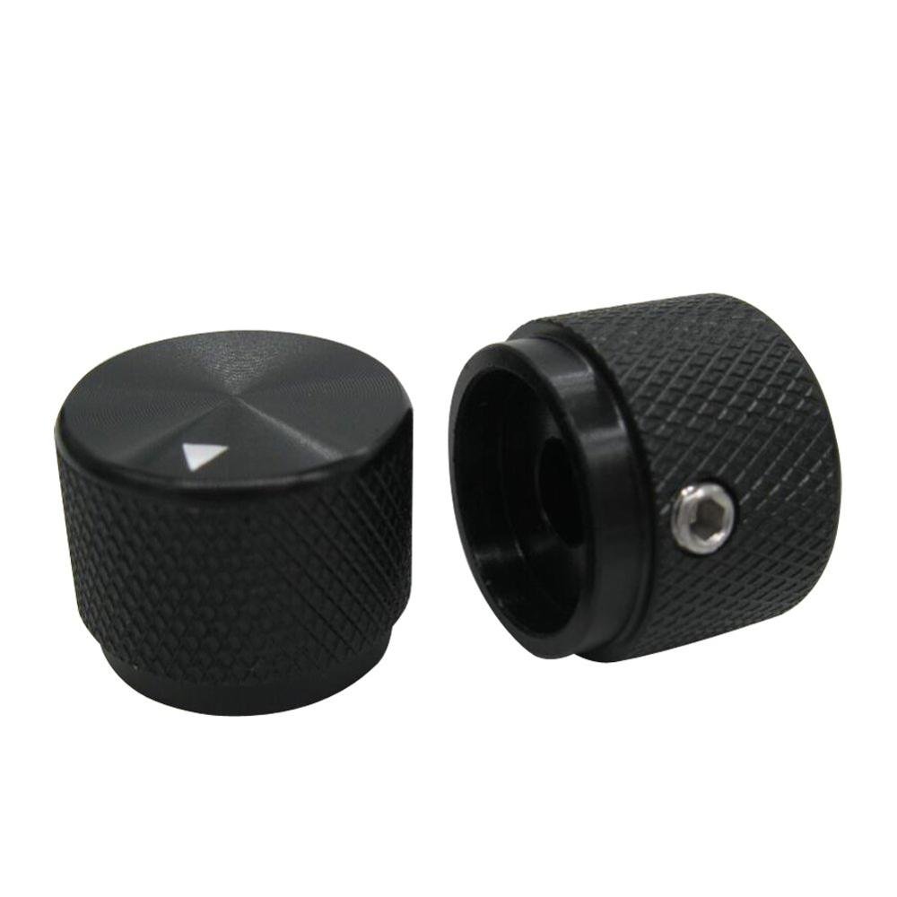 Rotary Electrical Control Potentiometer Knob, Aluminum Audio and Guitar Accessories with Anodized, Colorful Switch Knobs
