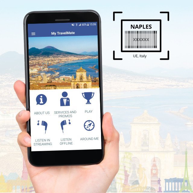 The ultimate Naples Vesuvius Bluetooth new products 2024 Tour Audio Guides Headsets Bluetooth for Accommodation Facilities