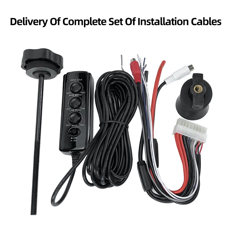 Zeming Car Spare Wheel Speaker and Shallow Subwoofer Amplifier Subwoofer System with Tire Subwoofer 11 Inch