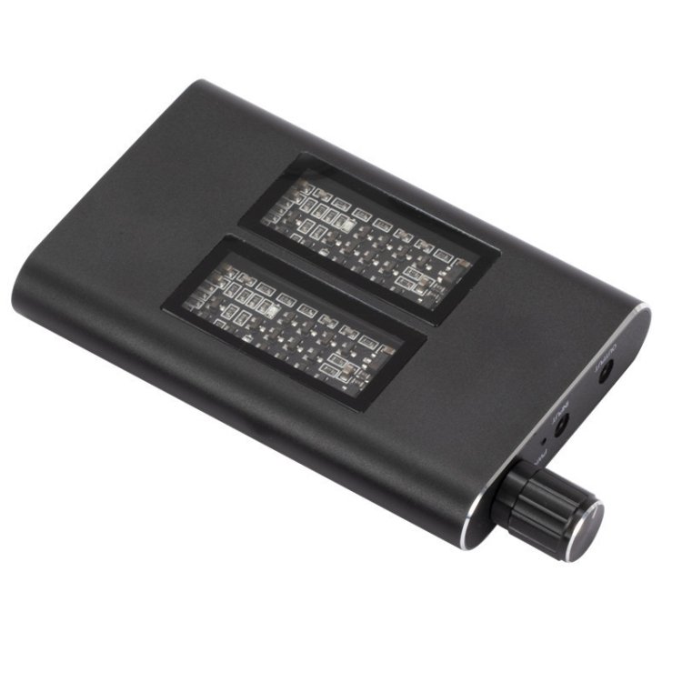 Portable EF002 16-150 Ohm Stereo Headphone Amplifier System For Studio Adjustable Audio Amp With 3.5mm Jack Cable