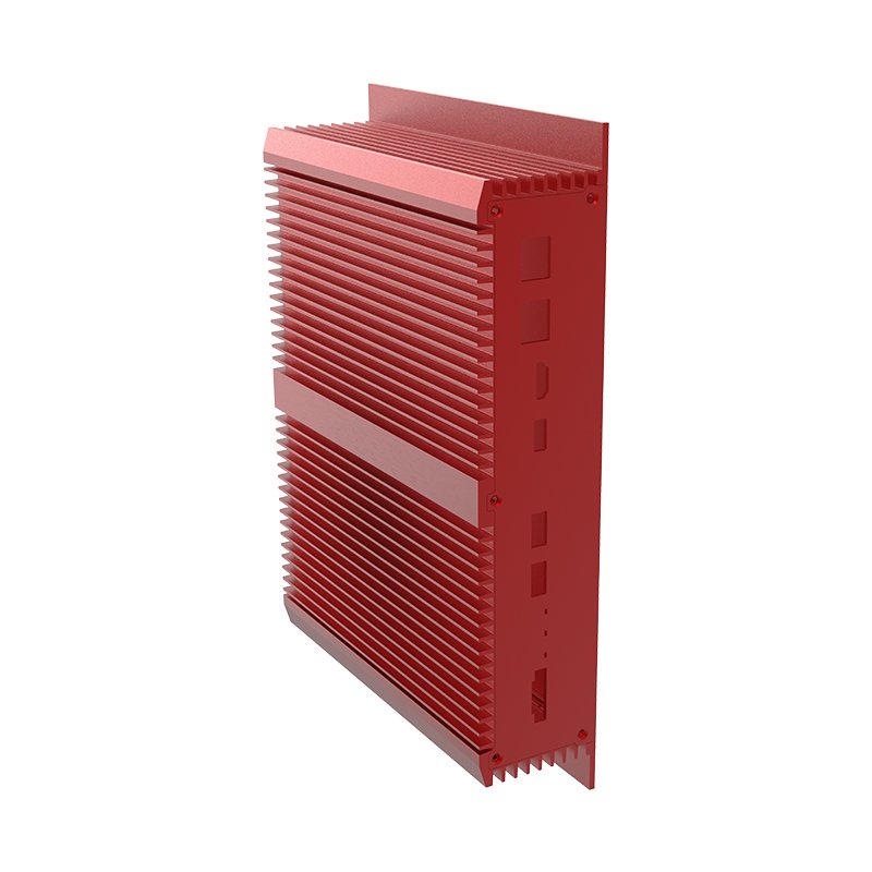 Extruded Aluminum Car Amplifier Electronic Enclosure Manufacturer DIY Customized Cnc Milling Silver Electrical Battery Case