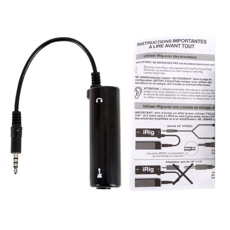 Guitar Audio Interface guitar phone audio interface tuner guitar cable converter