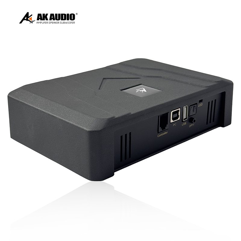 AK-D02 High Power DSP Car Amplifier Mono Block DSP Auto Amplifier New Design 4/6 Channels 4*100W for Subwoofer