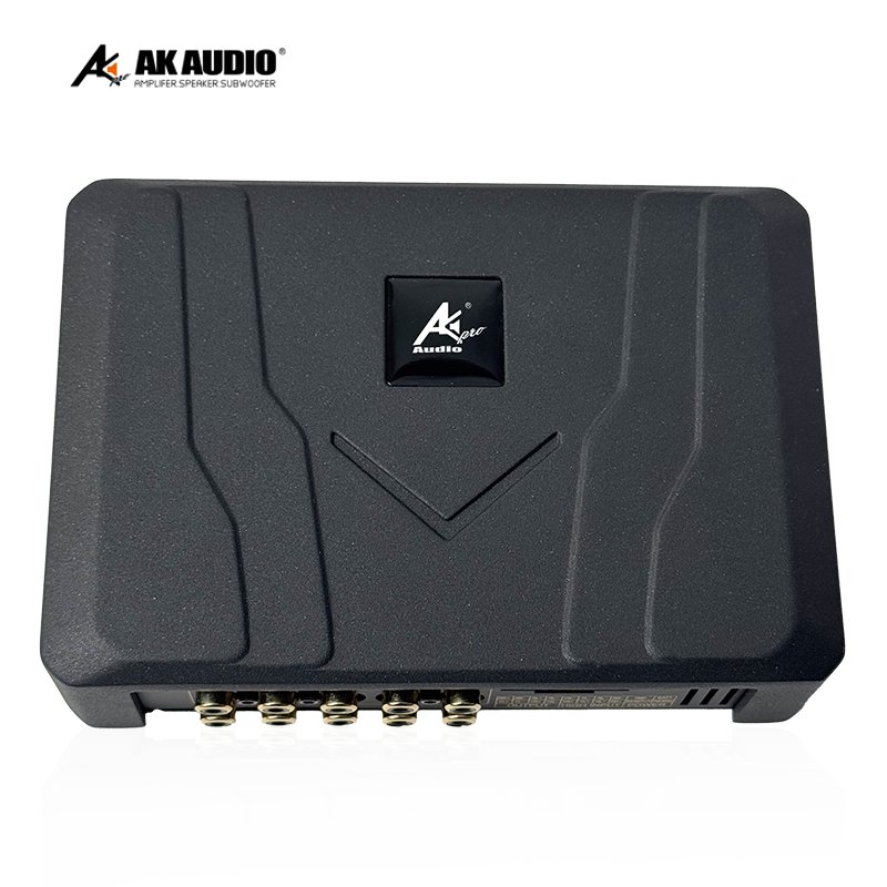 AK-D02 High Power DSP Car Amplifier Mono Block DSP Auto Amplifier New Design 4/6 Channels 4*100W for Subwoofer