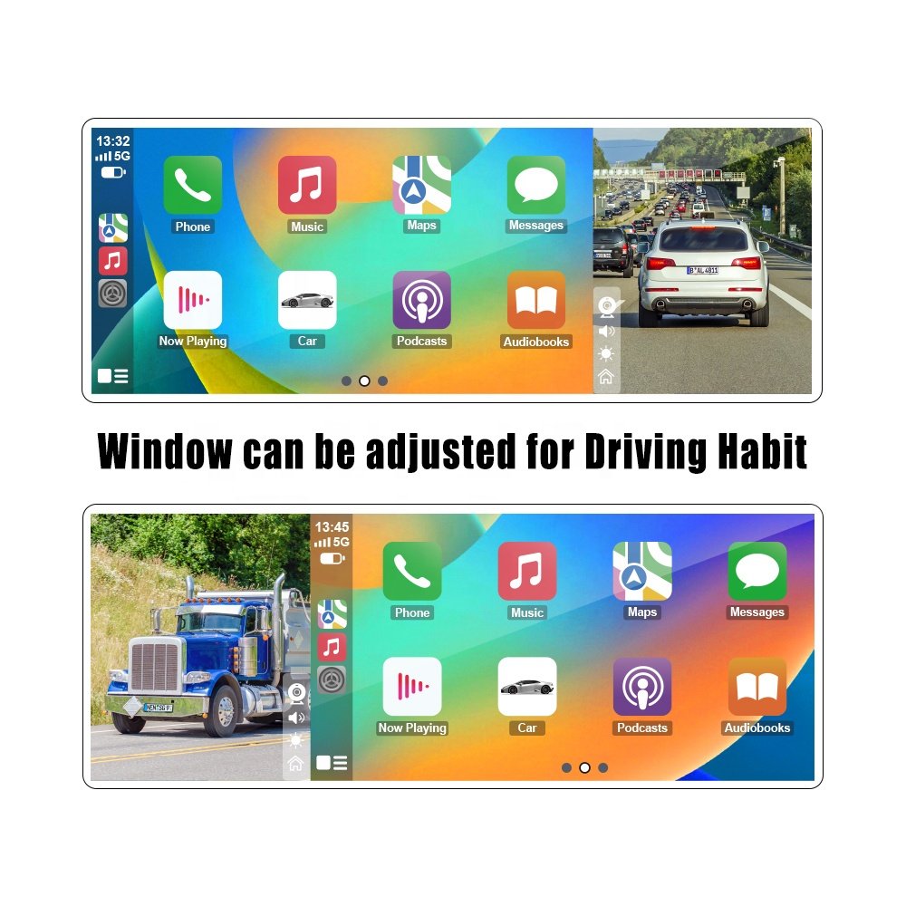 Universal Portable Car Screen 10.26 Inch Wireless Carplay Screen High Quality Multimedia Player for Car