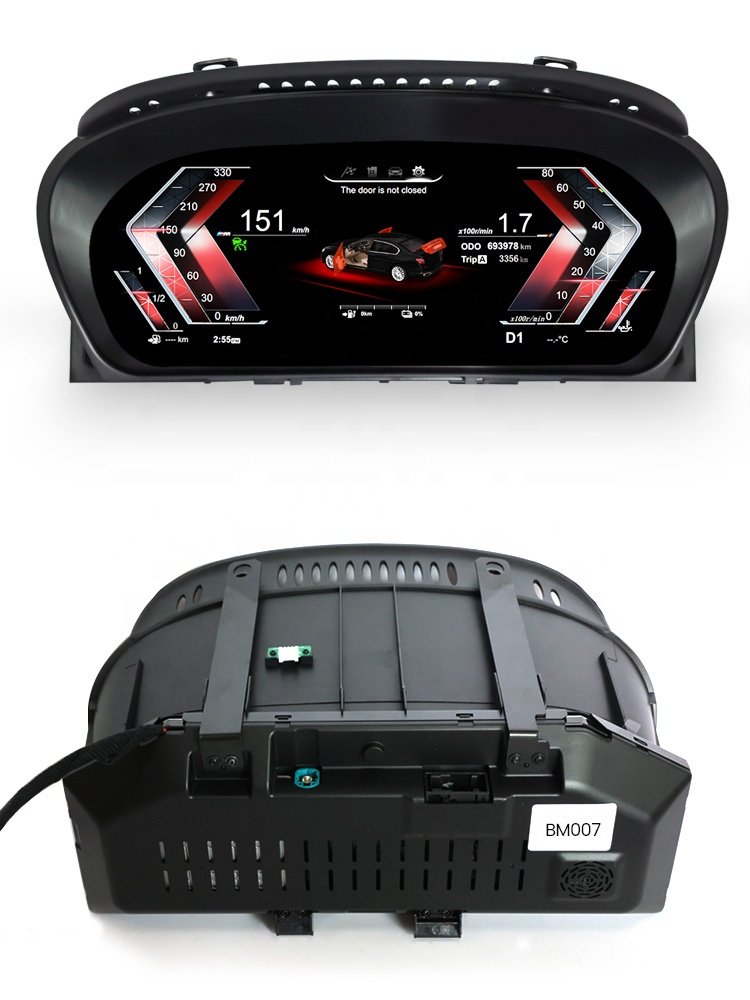 MEKEDE Digital Dashboard Cluster Auto Electronics 1920*720 LCD Virtual Screen for 5 Series E60 E61 6 Series E6 E64