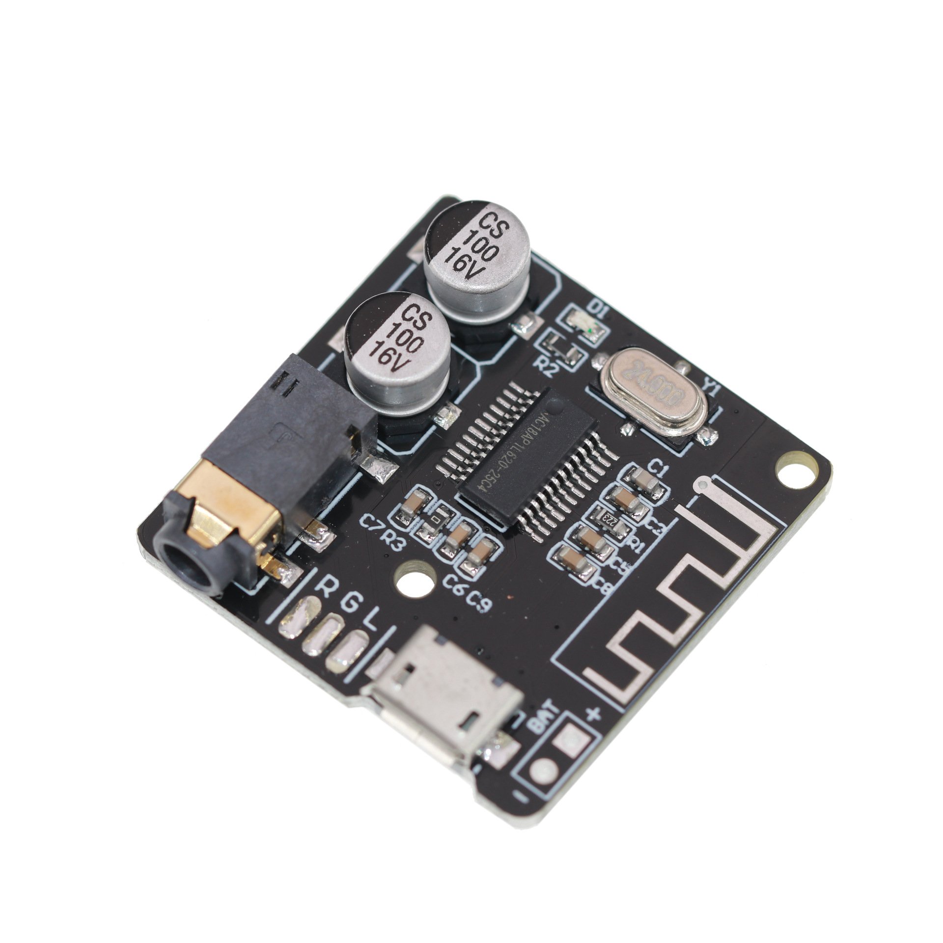 DIY Bluetooth 5.0 Audio Receiver Module - MP3 Bluetooth Decoder Board for Car Speakers and Amplifiers