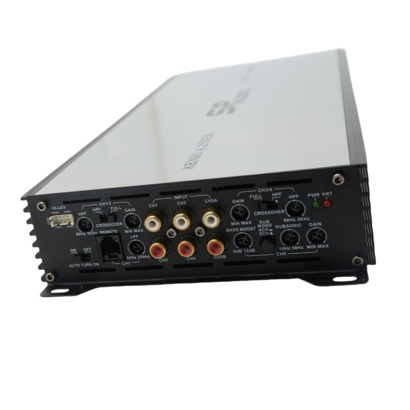 Direct Factory Sales Double Panel PCB Stable Car Audio Amplifier 60W 4 Channels Bass 250W Class D Car Amplifier 5 Channels