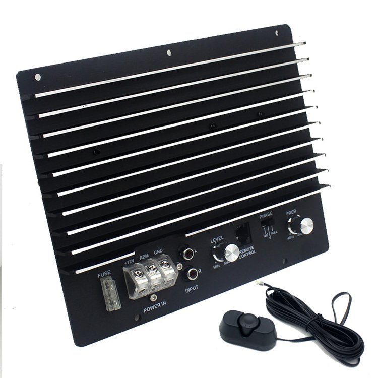Car Amplifier Class d 12V 1500W Subwoofer Speaker Car Audio Amplifier Mono Block