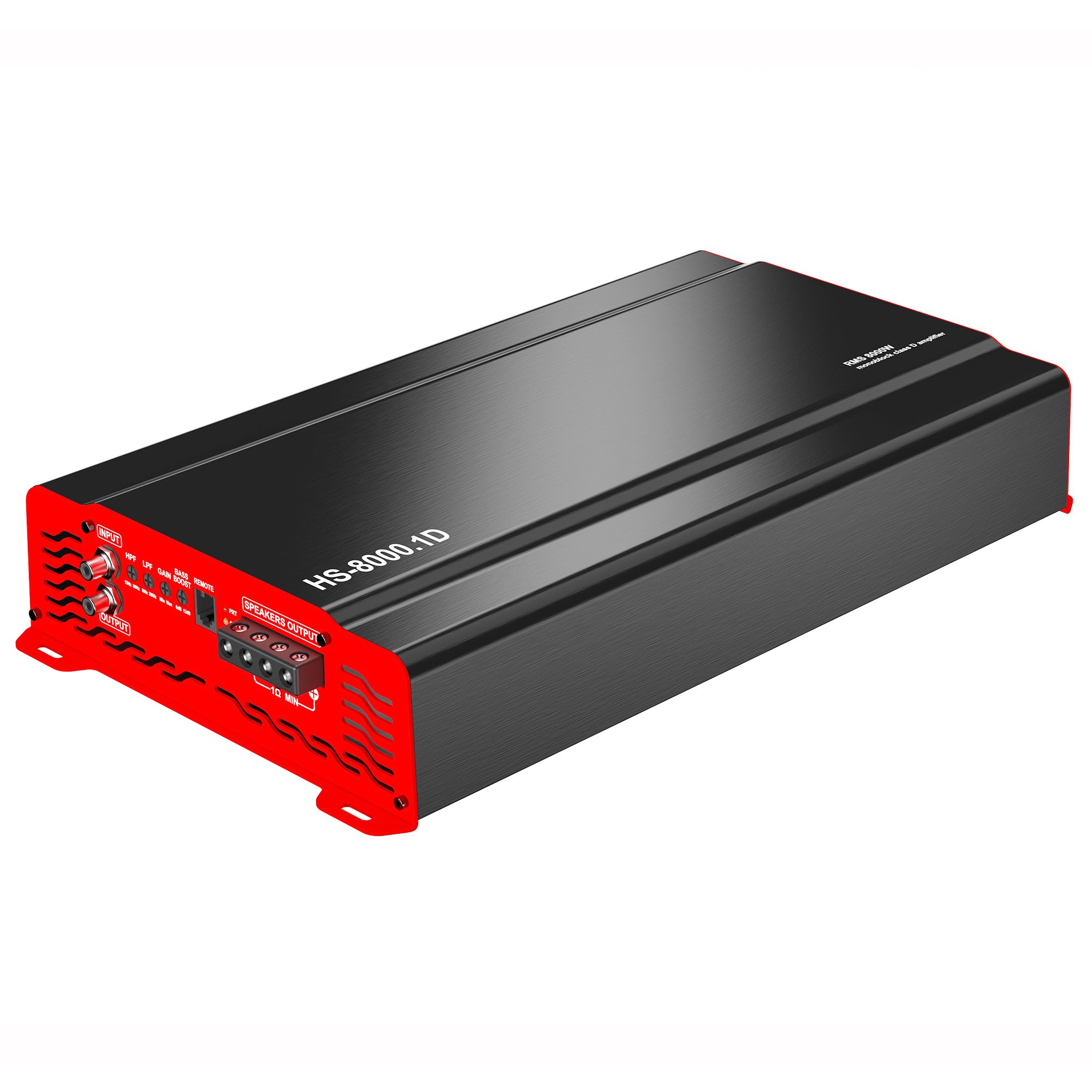 Brazilian Type Amplifier RMS 8000w MAX 16000W Class D High-power Heavy Bass Subwoofer Amplifier