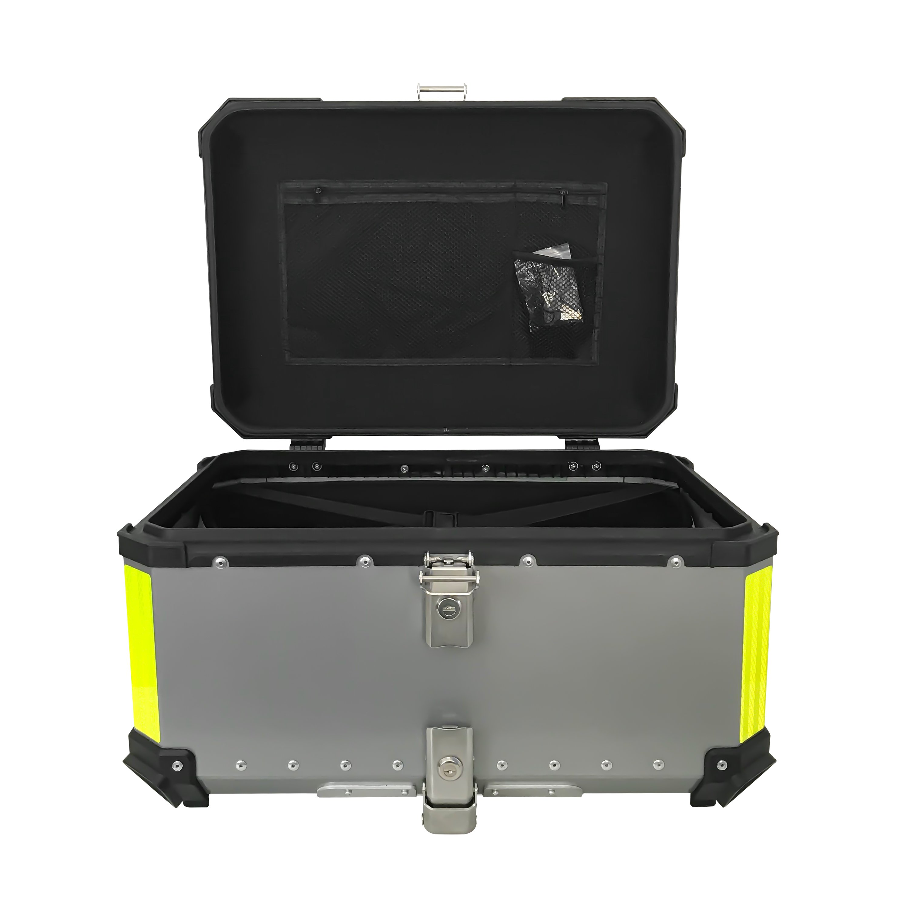 Wholesale65L motorcycle waterproof smart electronic audio paddock stand motor bike accessories bike two helmet full face top box