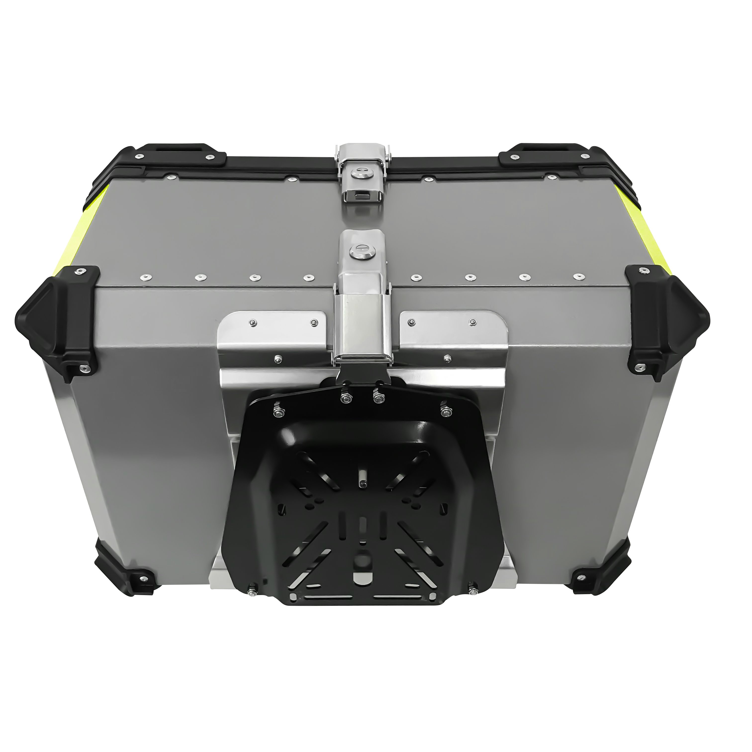 Wholesale65L motorcycle waterproof smart electronic audio paddock stand motor bike accessories bike two helmet full face top box