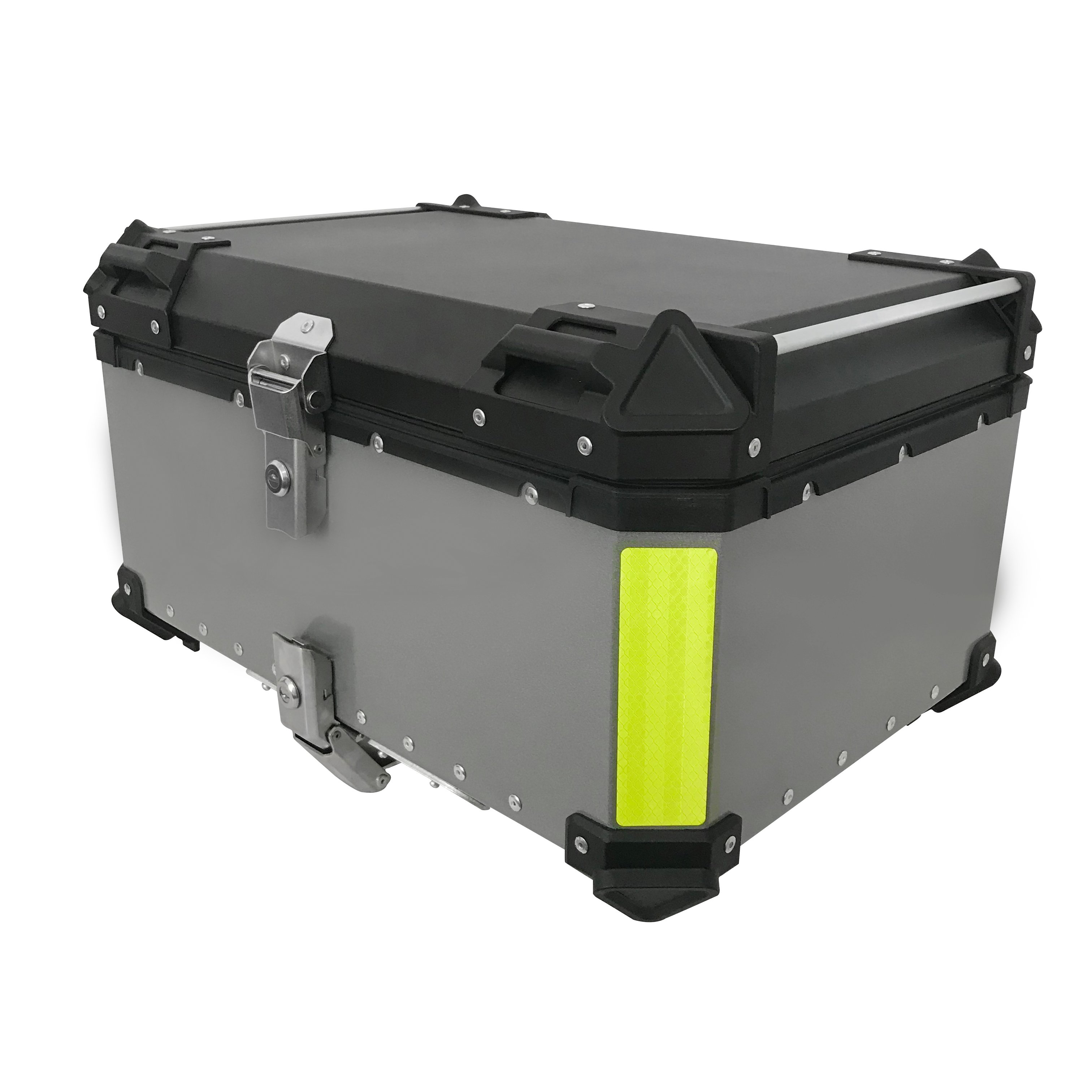 Wholesale65L motorcycle waterproof smart electronic audio paddock stand motor bike accessories bike two helmet full face top box