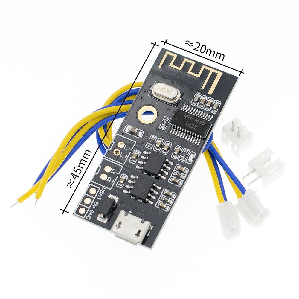 HIFI M38 Ble 4.2 Wireless Lossless Stereo MP3 Audio Receiver Car Speaker Board Mp3 Bluetooth Module for DIY