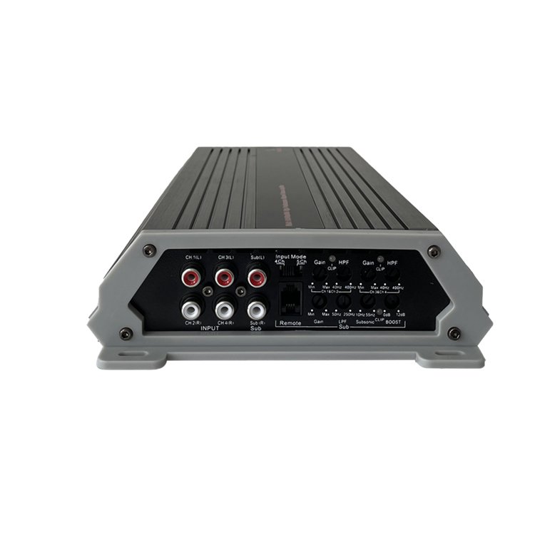 Top Selling Korea Car Amplifier 5 Channels New Shape Design Smoothly case Car Amplifier Mini Amplifier