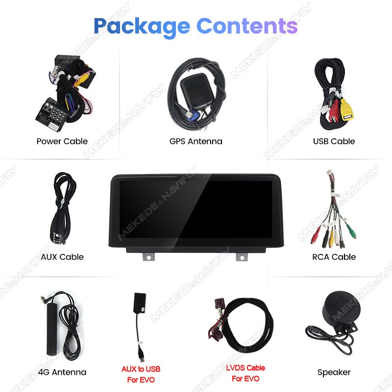 8+256G Android 13 Qualcomm Snapdragon 662 Car Video for BMW 3 4 Series 2013-2017 F30 F31 F31 F36 NBT Blu-ray Anti-glare Screen