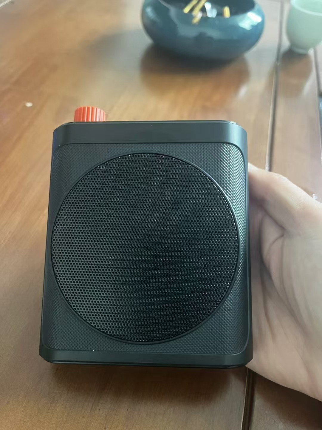 Sound amplier speaker Mini Wireless Portable Megaphone Speaker With Double Clip-on Lavalier Microphone For Teacher,Tour Guide