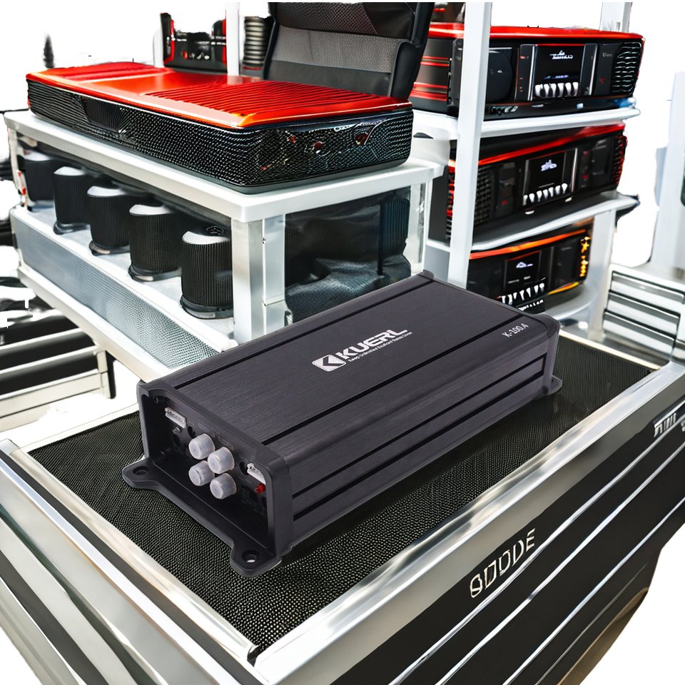 Professional Wholesale 100W*4 12V Amplifiers System High Power Car Audio 4 Channel Amplifier