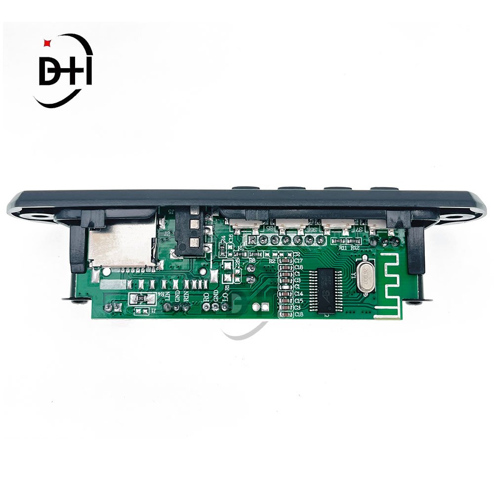 DC 5V 12V Bluetooth 5.0 MP3 Decoder Board Audio Module USB TF AUX FM Radio Wireless Car Music Player Remote Control Mic