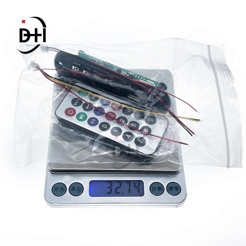 DC 5V 12V Bluetooth 5.0 MP3 Decoder Board Audio Module USB TF AUX FM Radio Wireless Car Music Player Remote Control Mic