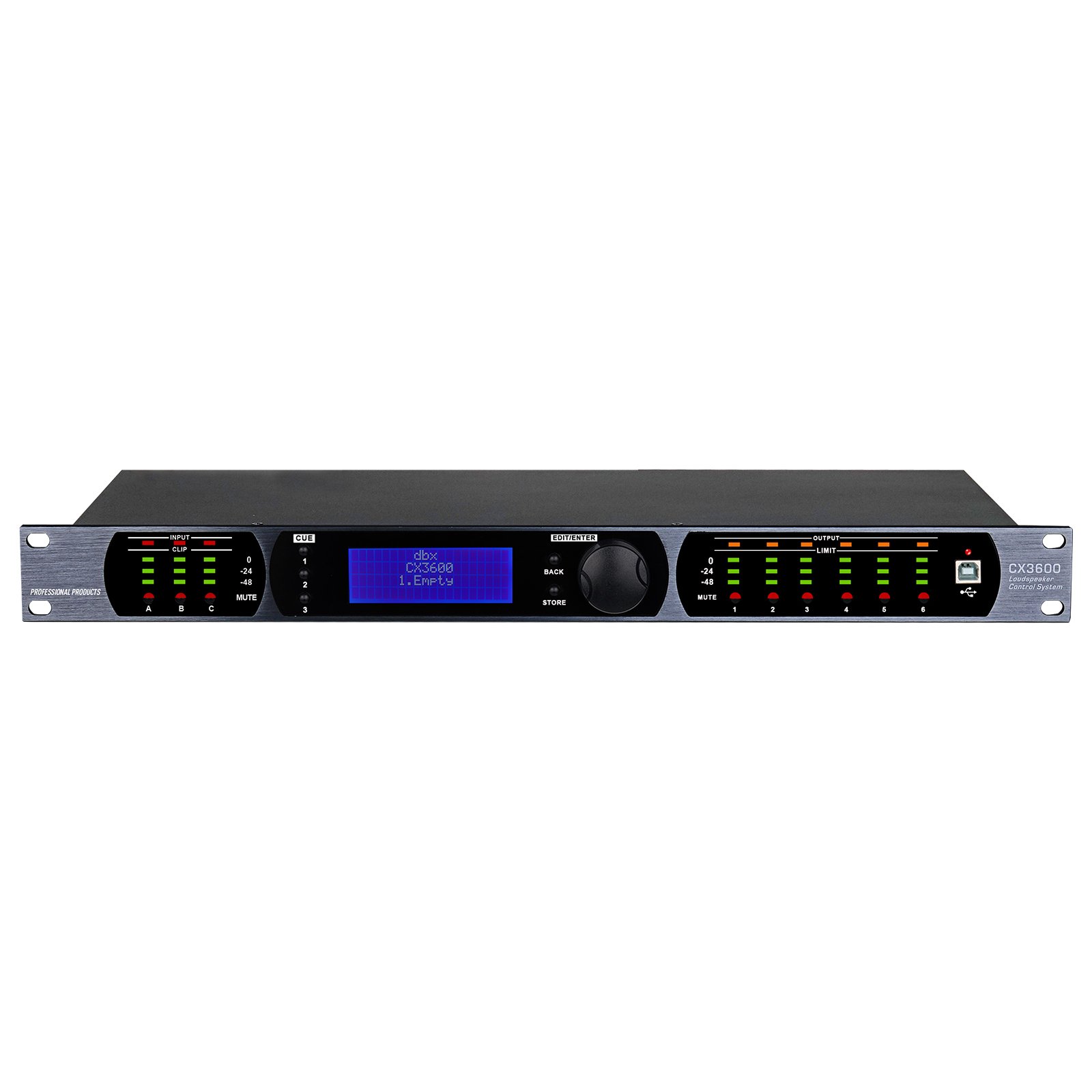 CX3600 3-in 6-out audio processor original software professional audio drive rack professional speaker,Audio Accessories & Parts