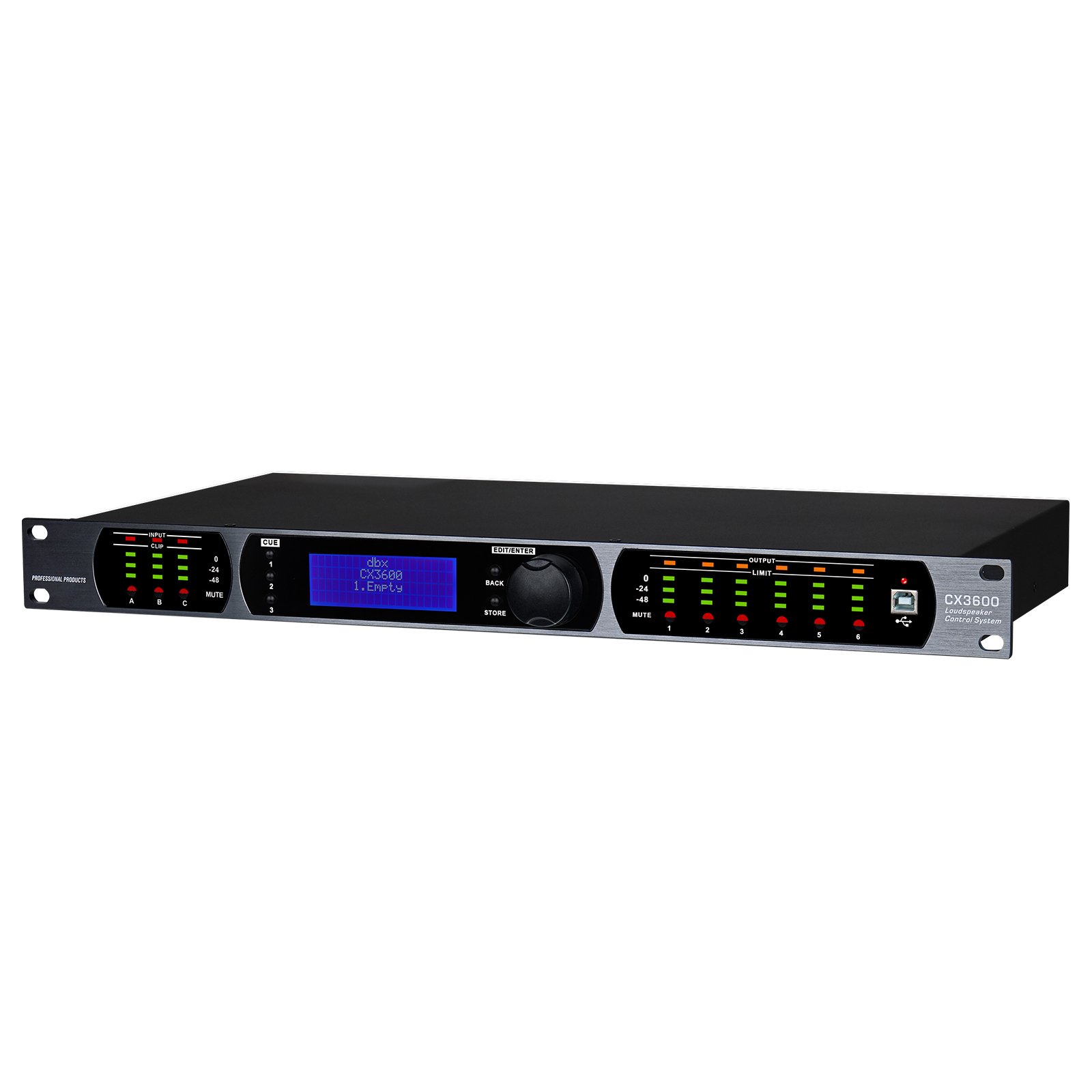 CX3600 3-in 6-out audio processor original software professional audio drive rack professional speaker,Audio Accessories & Parts