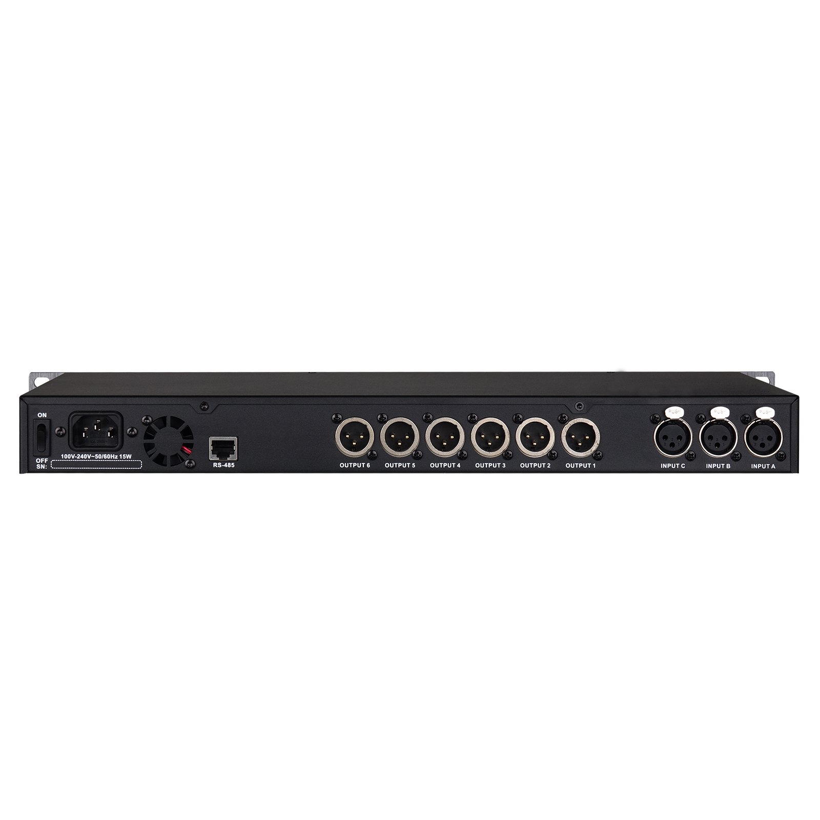 CX3600 3-in 6-out audio processor original software professional audio drive rack professional speaker,Audio Accessories & Parts