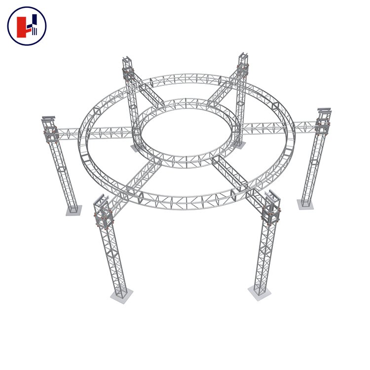 China's high-quality black lighting stage aluminum truss structure, special price aluminum truss accessories, truss aluminum