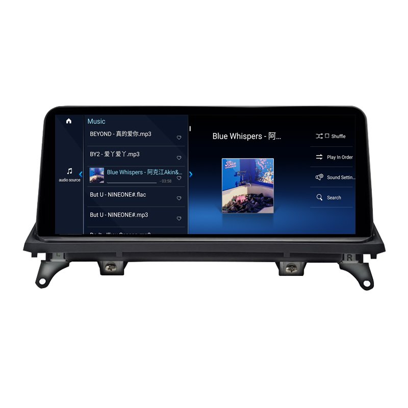 Newest 10.25'' Android 13 8+128g Anti-glare Touch Screen Carplay Car Radio Audio for BMW X5 X6 E70 E71 Multimedia Head Unit