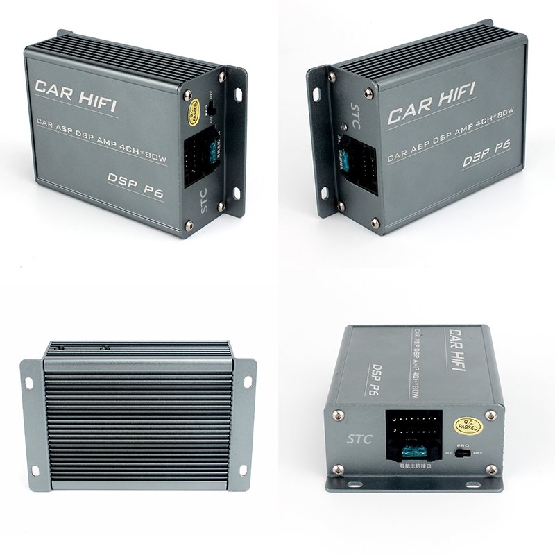 Car Power Amplifiers Audio DSP Car Amplifier 4 Channel with 2 Tweeters