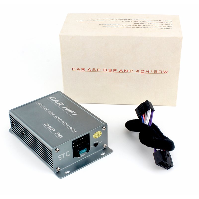 Car Power Amplifiers Audio DSP Car Amplifier 4 Channel with 2 Tweeters