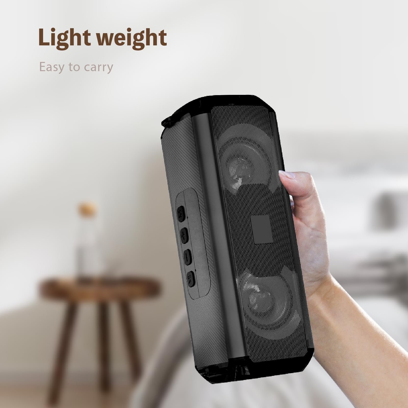 SHKL Wholesale Portable Wireless Speaker Sing Flashing Long Waterproof Chip Music Studio Light Smart Gaming Party Outdoor Sport