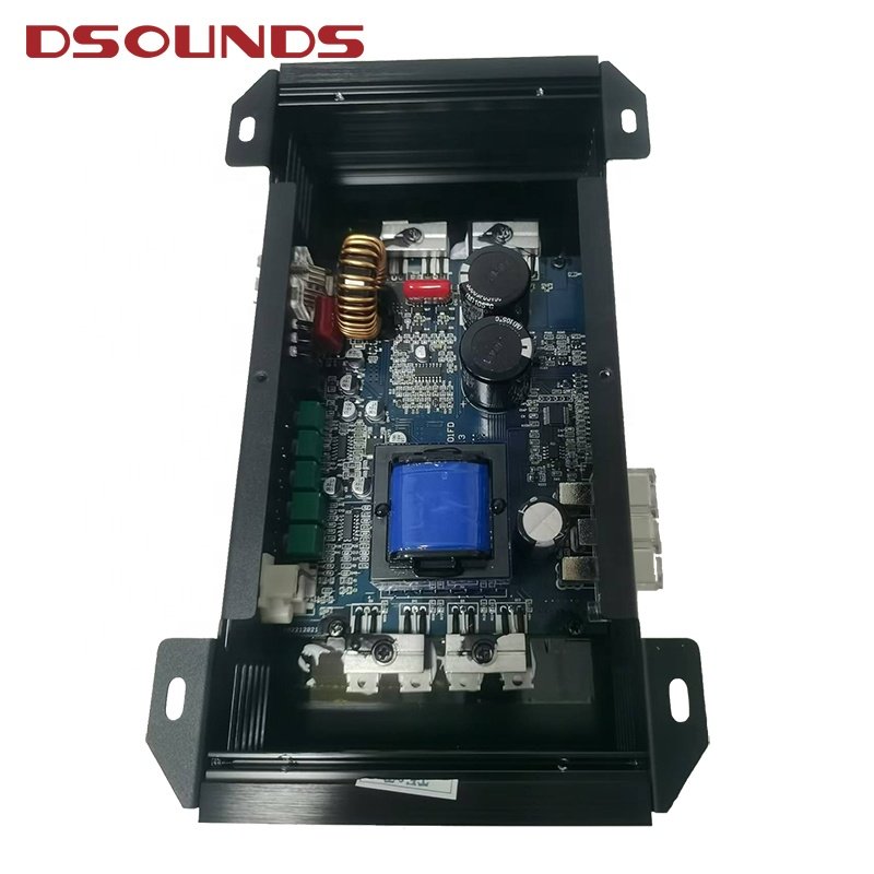 Fullrange Brazilian Style Car Amplifier 800WRMS Power Car Amplifier With Mini Volume Mono Block for Car Audio Speaker