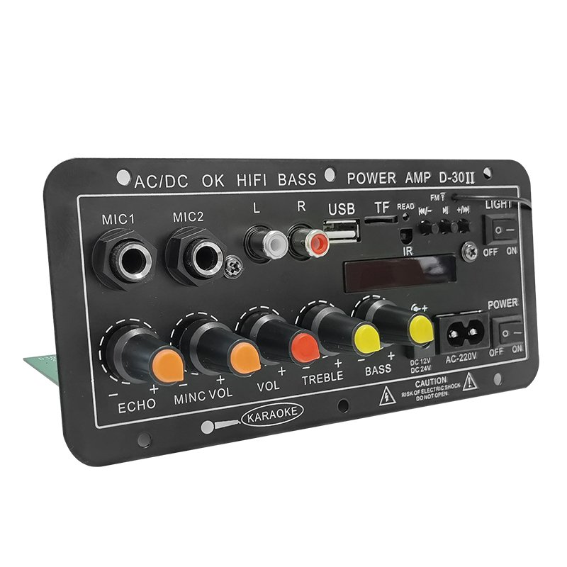 Factory Supply Digital Power BT FM Radio USB/TF Low Noise CAR&home Audio Amplifier Board for Car