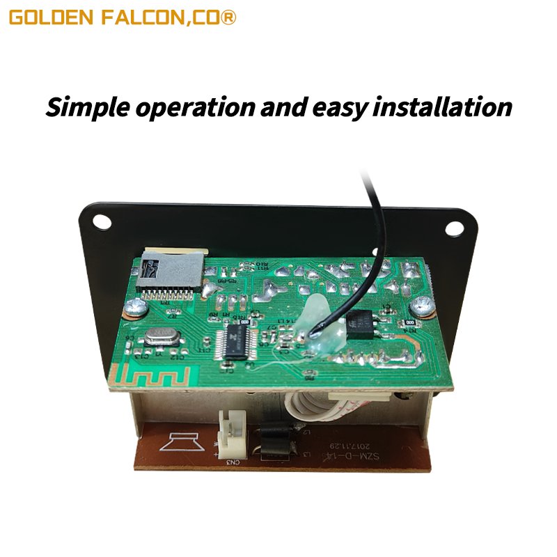 Professional 12v Amplifier Board Car MP3 Player Motorcycle Sound Board Come with USB TF Card External Audio in Remote Control