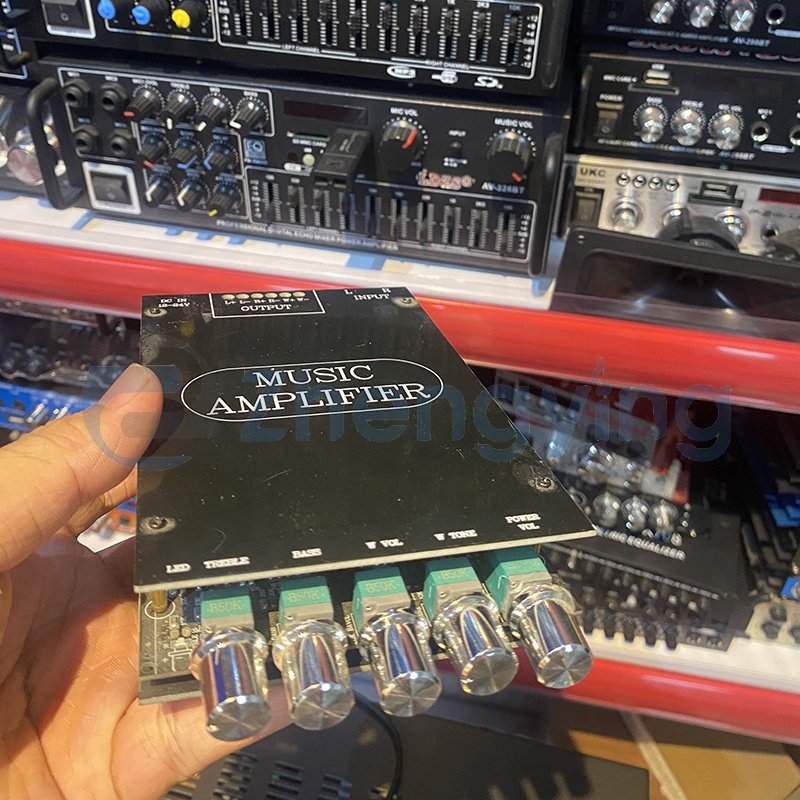 ZY-2.1 TPA3116 Subwoofer Amplifier Board 50WX2+100W 2.1 Channel Power Audio Stereo Bass AMP