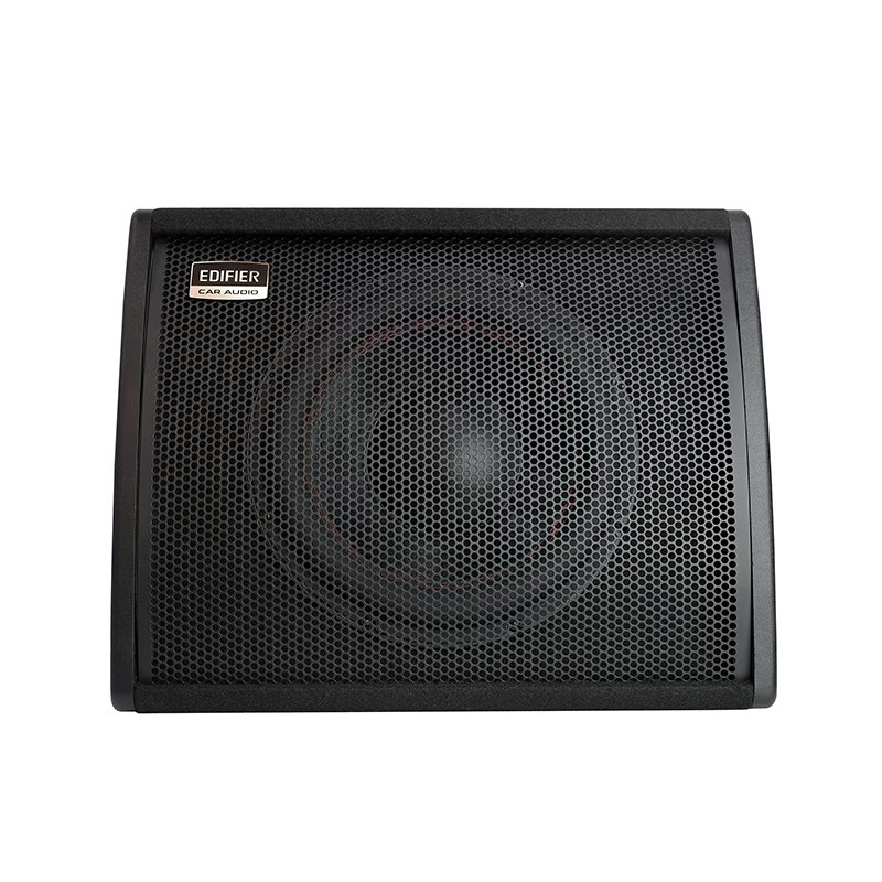 EDIFIER 12 Inch 250W Wooden Cabinet Car Subwoofer 12V Aluminum Panel Big Magnet