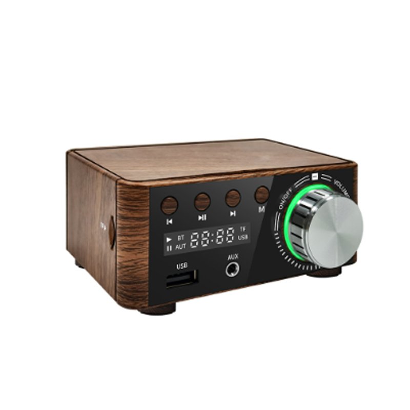 Mini Audio HiFi Bluetooth 5.0 Power Class D Amplifier Tpa3116 Digital Amp 50W*2 Home Audio Car Marine USB/AUX in