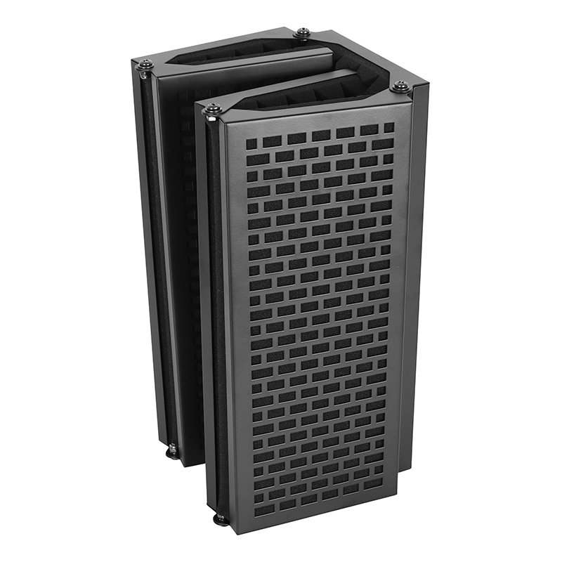 Portable Adjustable Noise Cancelling Audio Accessory Sound Filter Recording 5 Doors Microphone Isolation Shield